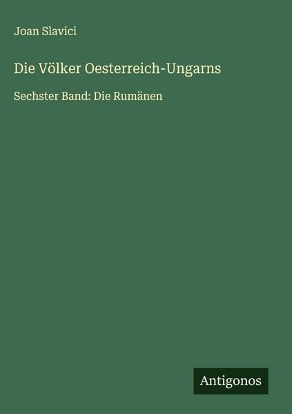 Produktbild: Die V&ouml;lker Oesterreich-Ungarns