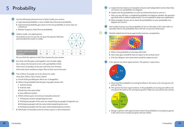 Produktbild: Collins GCSE Maths -- Aqa GCSE Maths Higher Skills Book: Reason, Interpret and Communicate Mathematically and Solve Problems