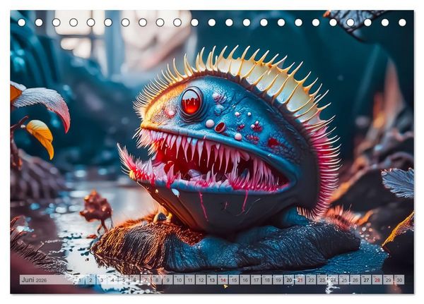Produktbild: Apokalyptische Wildnis - Schatten der Zivilisation (Tischkalender 2026 DIN A5 quer), CALVENDO Monatskalender