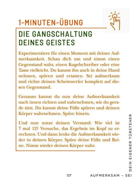 Produktbild: Die 1-Minuten-Strategie gegen Overthinking
