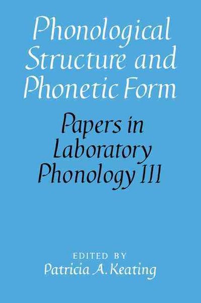 Produktbild: Phonological Structure and Phonetic Form
