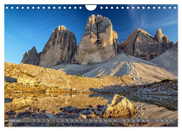 Produktbild: Tiroler Bergseen (Wandkalender 2026 DIN A4 quer), CALVENDO Monatskalender