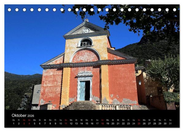 Produktbild: Korsika - Mediterrane Vielfalt (Tischkalender 2026 DIN A5 quer), CALVENDO Monatskalender