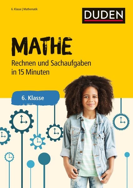 Produktbild: Mathe in 15 Minuten - Rechnen und Sachaufgaben 6. Klasse