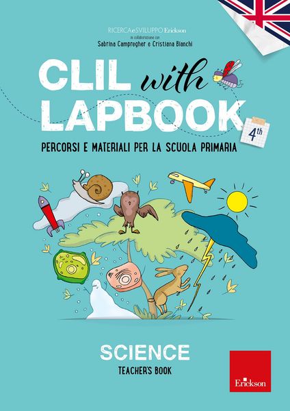 Produktbild: CLIL with LAPBOOK - SCIENCE - Teacher's book - Classe quarta
