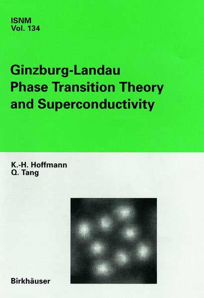 Produktbild: Ginzburg-Landau Phase Transition Theory and Superconductivity