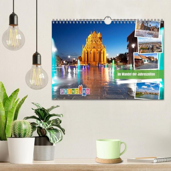 Produktbild: Prenzlau - im Wandel der Jahreszeiten (Wandkalender 2026 DIN A4 quer), CALVENDO Monatskalender