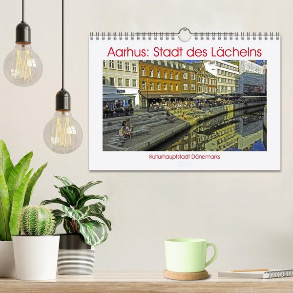 Produktbild: Aarhus: Stadt des L&auml;chelns - Kulturhauptstadt D&auml;nemarks (Wandkalender 2026 DIN A4 quer), CALVENDO Monatskalender
