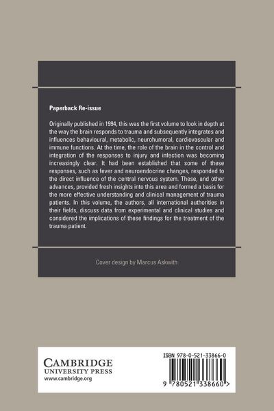 Produktbild: Brain Control of Responses to Trauma