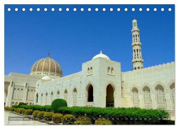 Produktbild: Oman - Eine Bilder-Reise (Tischkalender 2026 DIN A5 quer), CALVENDO Monatskalender