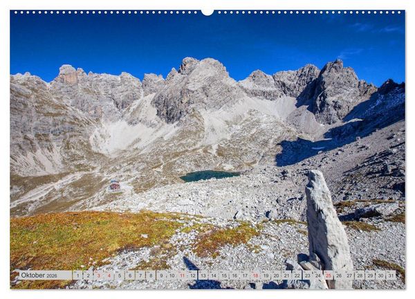 Produktbild: Lienzer Dolomiten (hochwertiger Premium Wandkalender 2026 DIN A2 quer), Kunstdruck in Hochglanz