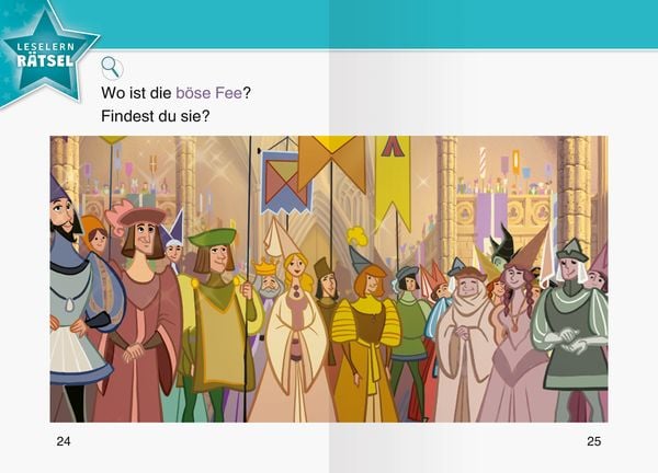Produktbild: Leselernstars: Disney Villains - Die b&ouml;se Fee