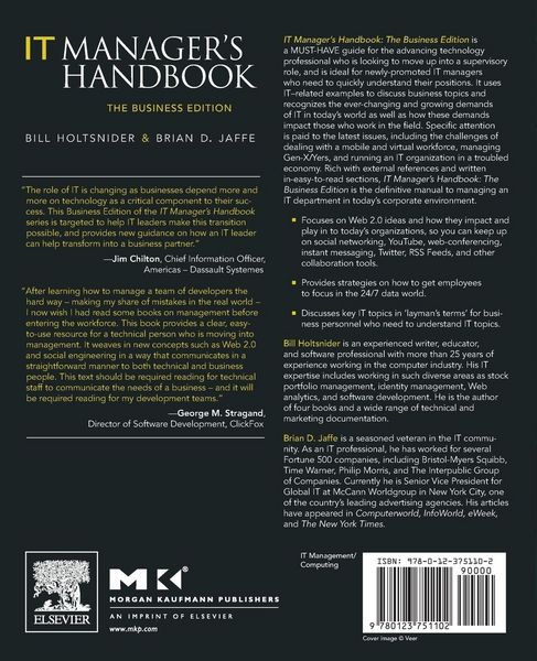 Produktbild: IT Manager's Handbook