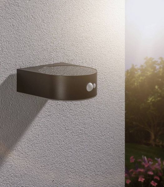 Produktbild: Paulmann 94570 Eileen Solar-Wandlampe 5.5W Warmwei&szlig; Schwarz