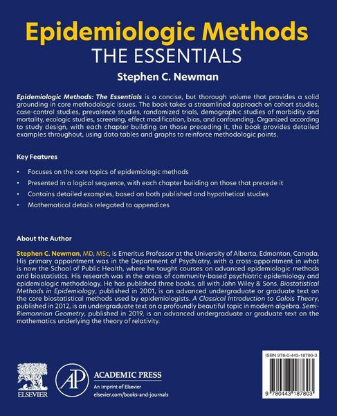 Produktbild: Epidemiologic Methods