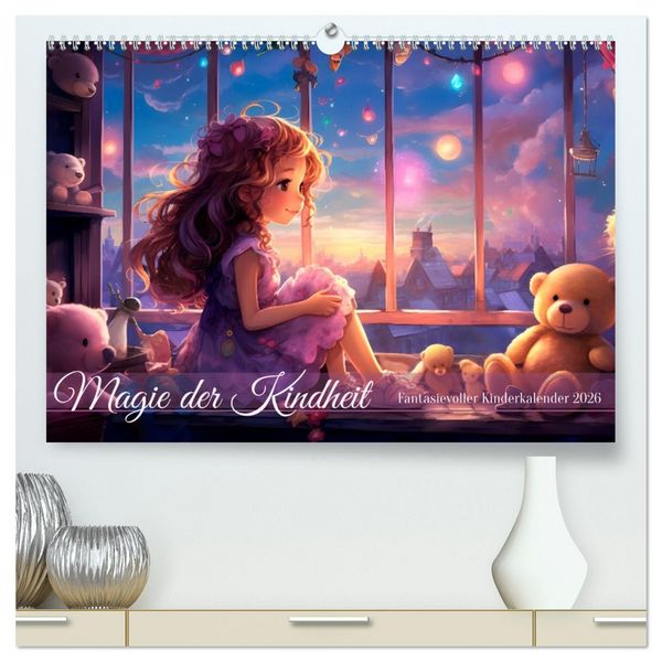 Produktbild: Magie der Kindheit (hochwertiger Premium Wandkalender 2026 DIN A2 quer), Kunstdruck in Hochglanz