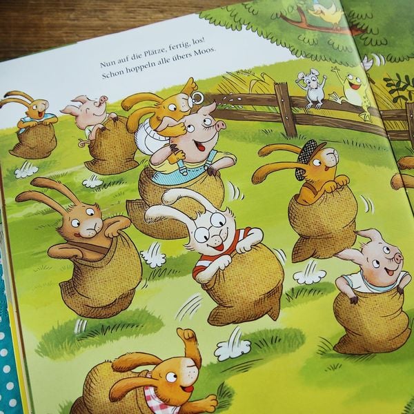 Produktbild: Wenn sieben kleine Hasen zur Geburtstagsparty rasen