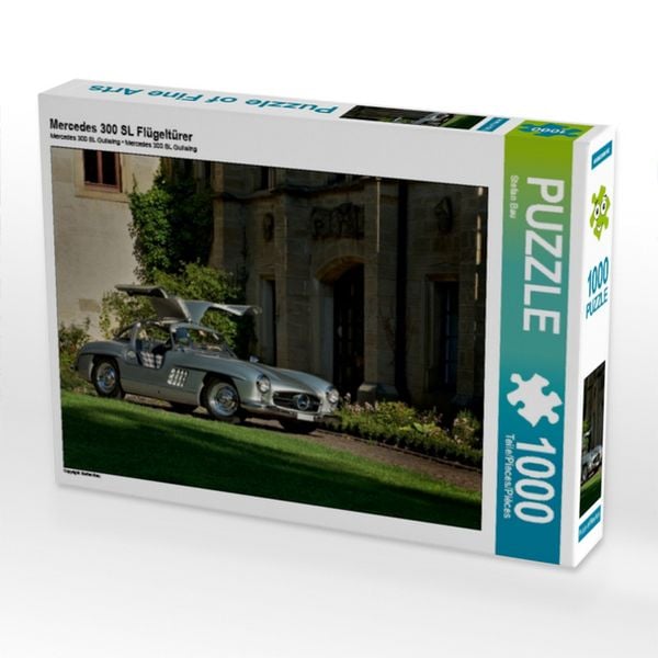 CALVENDO Puzzle Mercedes 300 SL Flügeltürer | 1000 Teile Lege-Größe 64x48cm Foto-Puzzle für glückliche Stunden