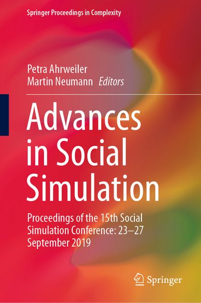 Produktbild: Advances in Social Simulation