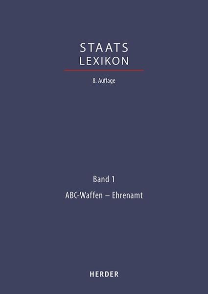 Produktbild: Staatslexikon