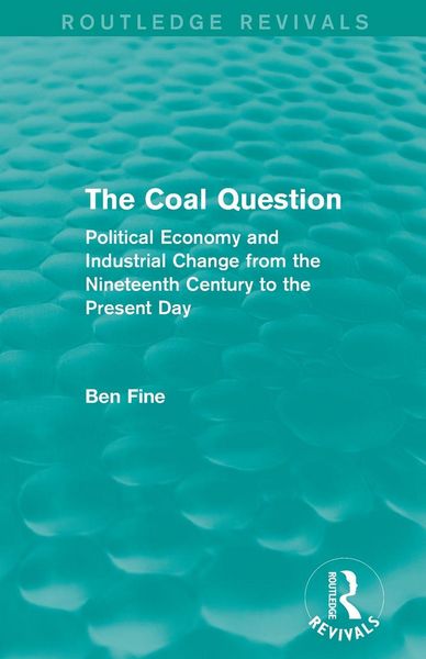 Produktbild: The Coal Question (Routledge Revivals)