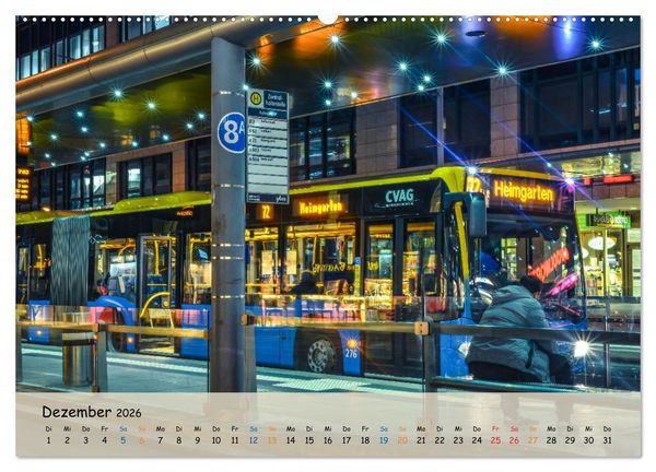 Produktbild: Nahverkehr in Chemnitz (Wandkalender 2026 DIN A2 quer), CALVENDO Monatskalender