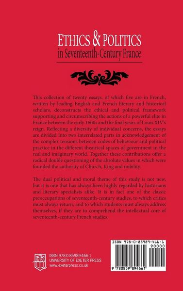 Produktbild: Ethics and Politics in Seventeenth Century France