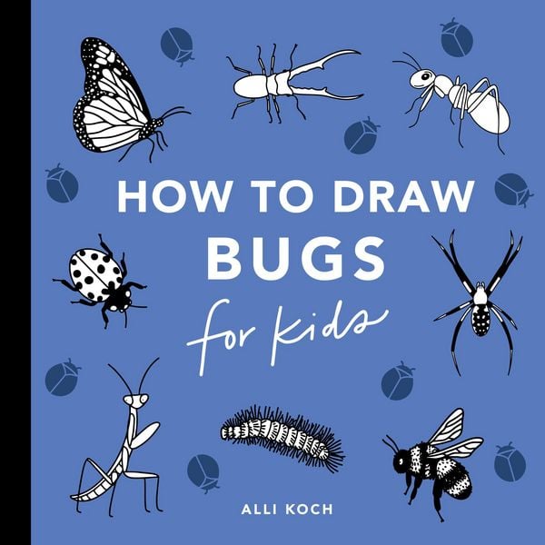 Produktbild: Bugs: How to Draw Books for Kids with Butterflies, Ladybugs, Spiders, and More