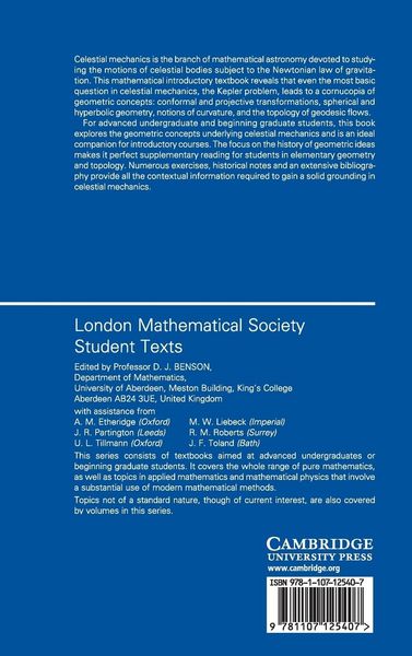 Produktbild: The Geometry of Celestial Mechanics