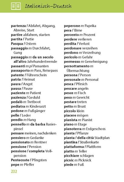 Produktbild: Sprachf&uuml;hrer Italienisch f&uuml;r die Reise