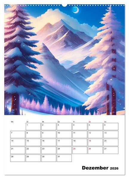 Produktbild: Sch&ouml;ne Landschaften (hochwertiger Premium Wandkalender 2026 DIN A2 hoch), Kunstdruck in Hochglanz