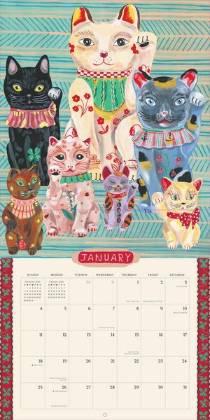 Produktbild: World of Nathalie L&eacute;t&eacute; Wall Calendar 2026