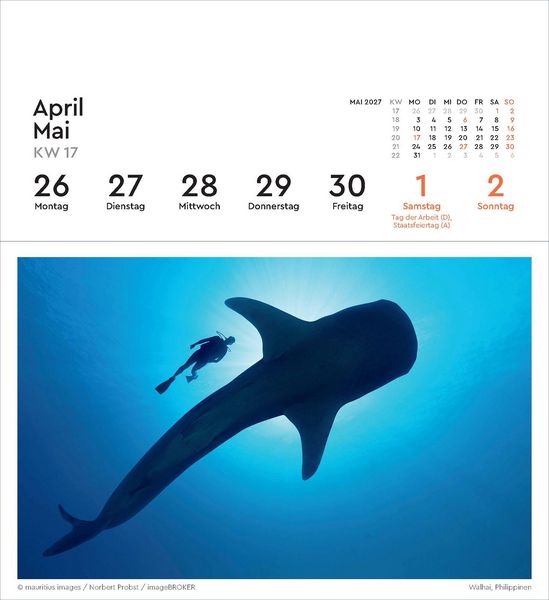 Produktbild: Urlaubsfeeling - KUNTH Postkartenkalender 2027