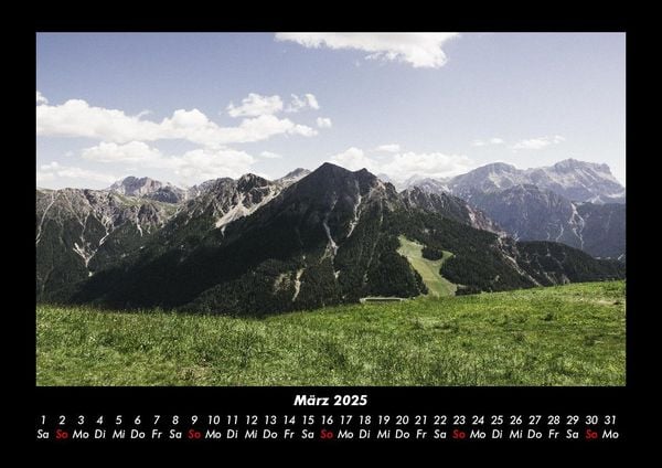 Produktbild: Landschaftskalender 2025 Fotokalender DIN A3