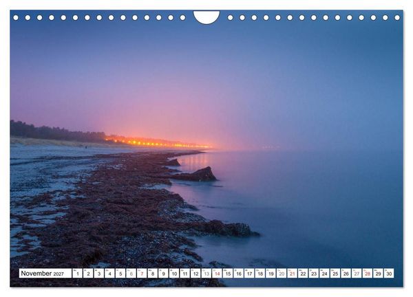Produktbild: Insel R&uuml;gen - Die K&uuml;ste von Sellin bis Kap Arkona (Wandkalender 2027 DIN A4 quer), CALVENDO Monatskalender