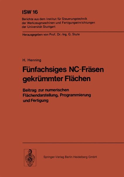 Produktbild: F&uuml;nfachsiges NC-Fr&auml;sen gekr&uuml;mmter Fl&auml;chen