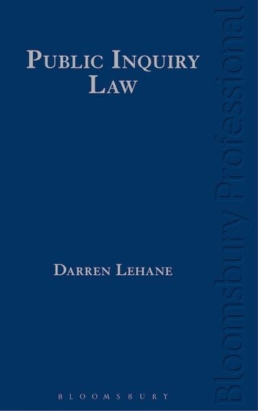 Produktbild: Public Inquiry Law: A Guide to the Law in Ireland