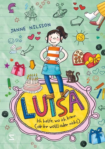 Luisa 01 - Ich helfe, wo ich kann (ob ihr wollt oder nicht), Gebundene Ausgabe von Janne Nilsson, Schneiderbuch, 978-3-505-13498-2