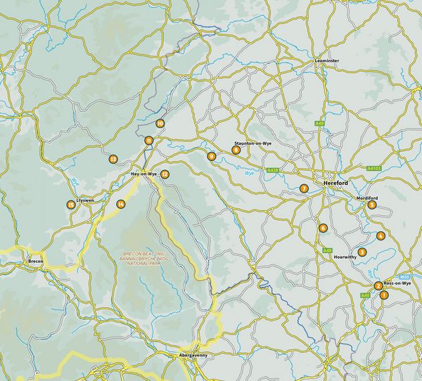 Produktbild: 15 Short Walks in the Wye Valley