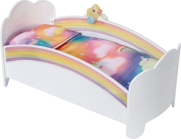Produktbild: BABY born Regenbogen Bett