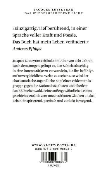 Produktbild: Das wiedergefundene Licht