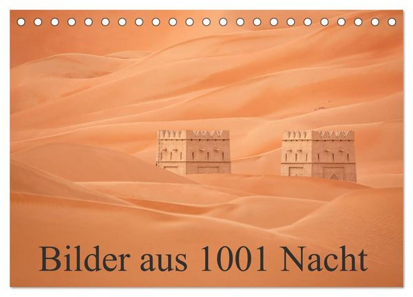 Bilder aus 1001 Nacht (Tischkalender 2026 DIN A5 quer), CALVENDO Monatskalender