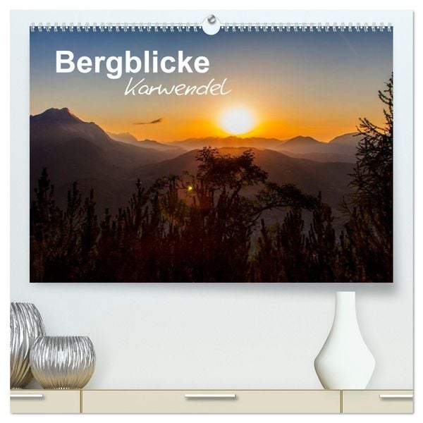 Produktbild: Bergblicke - Karwendel (hochwertiger Premium Wandkalender 2026 DIN A2 quer), Kunstdruck in Hochglanz