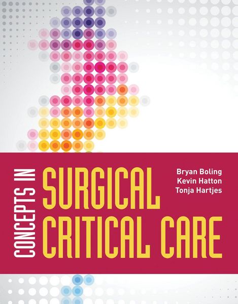 Produktbild: Concepts in Surgical Critical Care