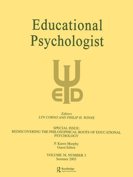 Produktbild: Rediscovering the Philosophical Roots of Educational Psychology