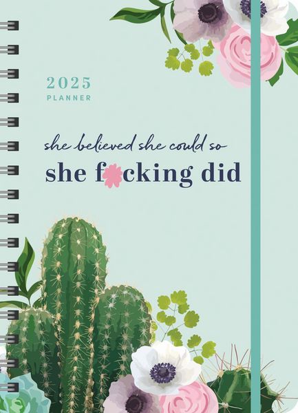 Produktbild: Sourcebooks: 2025 She Believed She Could So She F*cking Did