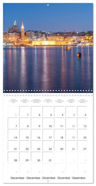 Produktbild: Malta - Gozo and Comino (Wall Calendar 2026 12 &times; 12 Inch) CALVENDO 12 Month Wall Calendar