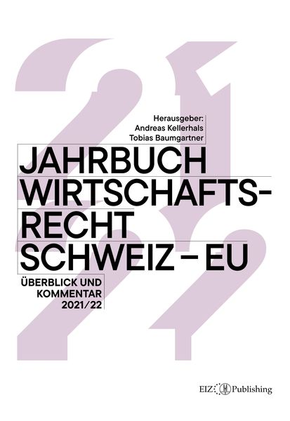 Produktbild: Jahrbuch Wirtschaftsrecht Schweiz - EU 2021/22