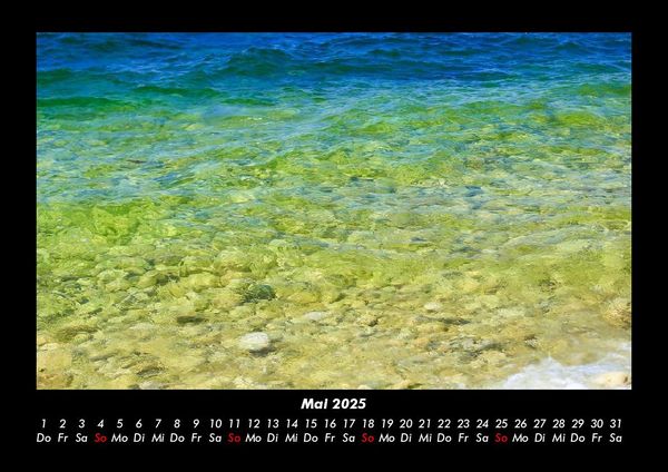 Produktbild: Meereslandschaft 2025 Fotokalender DIN A3