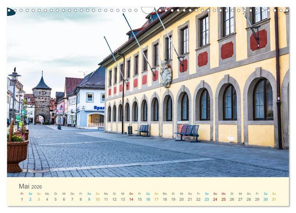 Produktbild: Lichtenfels - die Deutsche Korbstadt (Wandkalender 2026 DIN A3 quer), CALVENDO Monatskalender